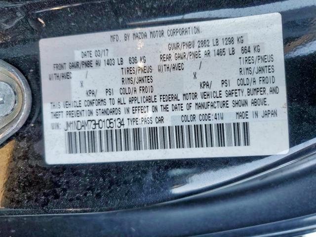 Photo 10 from auction – 2017 MAZDA MX-5 MIATA with VIN JM1NDAM73H0105134