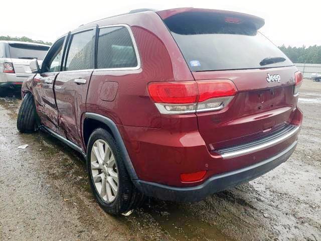 Photo 3 from auction – 2017 JEEP GRAND CHER with VIN 1C4RJEBG4HC868783