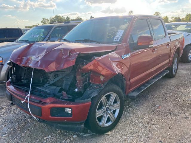 Photo 2 from auction – 2019 FORD F150 SUPER with VIN 1FTEW1E53KKE20941
