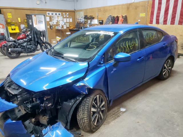 Photo 2 from auction – 2021 NISSAN VERSA SV with VIN 3N1CN8EV2ML906695