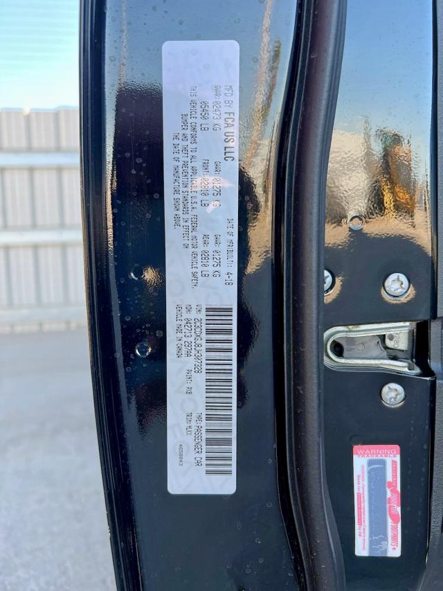 Photo 10 from auction – 2018 DODGE CHARGER R/ with VIN 2C3CDXGJ8JH307328