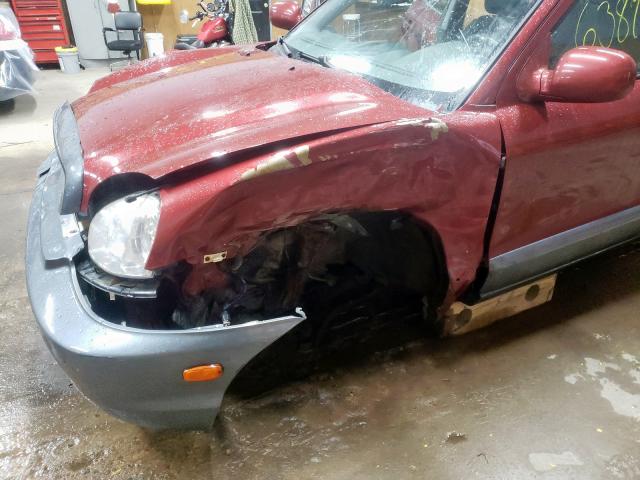 Photo 9 from auction – 2004 HYUNDAI SANTA FE G with VIN KM8SC73D44U853695