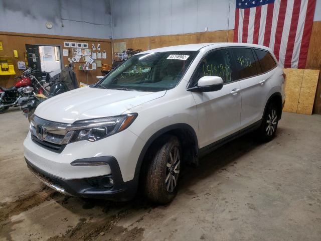 Photo 2 from auction – 2021 HONDA PILOT EX with VIN 5FNYF6H3XMB060619