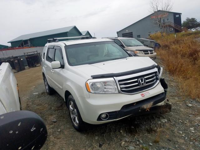 HONDA PILOT EXL 2012 with VIN 5FNYF4H54CB506347 - Photo from auction