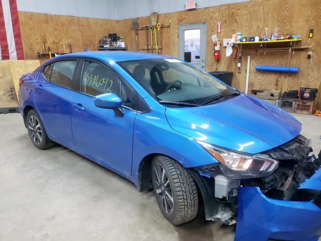 NISSAN VERSA SV 2021 with VIN 3N1CN8EV2ML906695 - Photo from auction