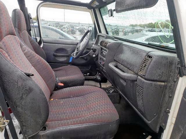 Photo 5 from auction – 2000 JEEP WRANGLER / with VIN 1J4FA49S7YP749524
