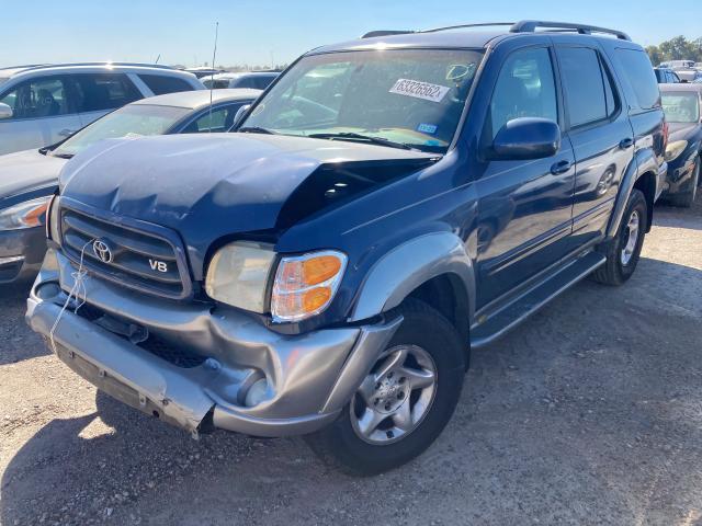 Photo 2 from auction – 2002 TOYOTA SEQUOIA SR with VIN 5TDZT34A92S074648