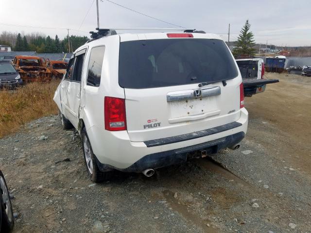 Photo 3 from auction – 2012 HONDA PILOT EXL with VIN 5FNYF4H54CB506347
