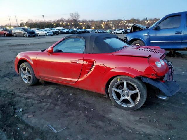 Photo 3 from auction – 2003 TOYOTA MR2 SPYDER with VIN JTDFR320130058167