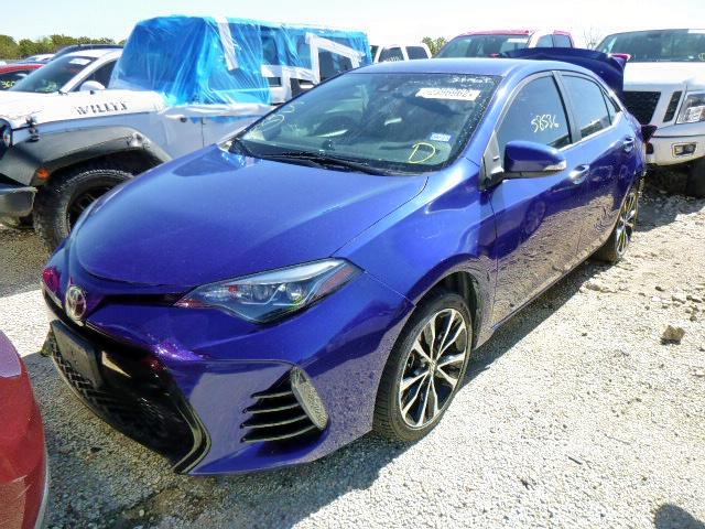 Photo 2 from auction – 2017 TOYOTA COROLLA L with VIN 5YFBURHE7HP726179