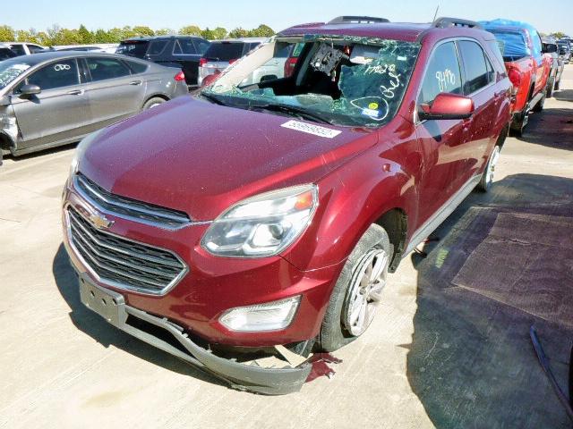 Photo 2 from auction – 2016 CHEVROLET EQUINOX LT with VIN 2GNALCEK0G1177029