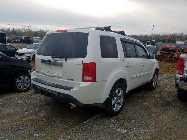 Photo 4 from auction – 2012 HONDA PILOT EXL with VIN 5FNYF4H54CB506347