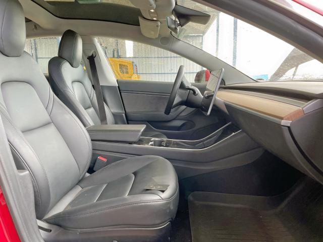 Photo 5 from auction – 2019 TESLA MODEL 3 with VIN 5YJ3E1EA7KF307093