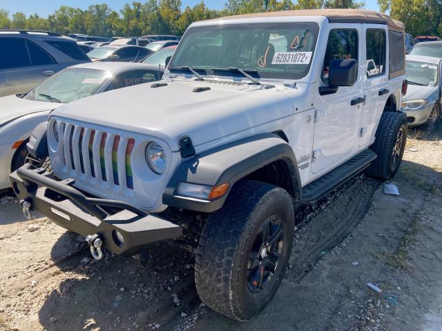 Photo 2 from auction – 2018 JEEP WRANGLER U with VIN 1C4HJXDN9JW223750
