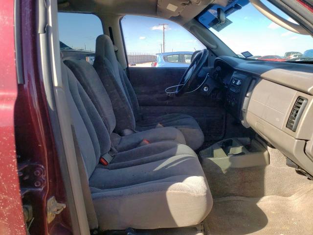 Photo 5 from auction – 2002 DODGE DAKOTA QUA with VIN 1B7HL48N92S542528