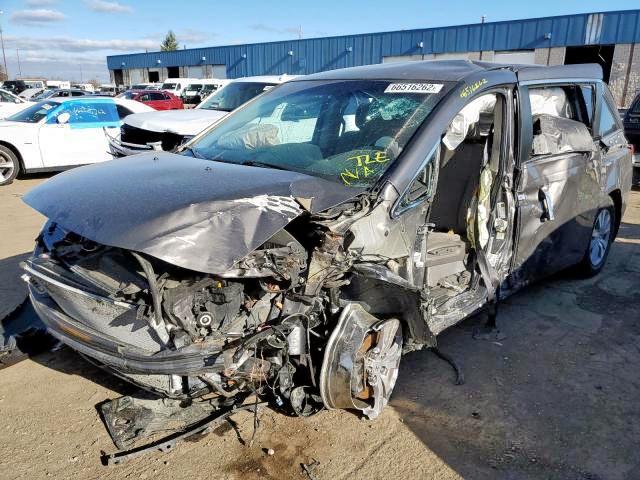 Photo 2 from auction – 2016 HONDA ODYSSEY SE with VIN 5FNRL5H37GB033485
