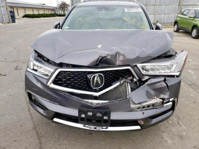 Photo 9 from auction – 2017 ACURA MDX ADVANC with VIN 5FRYD4H81HB002702
