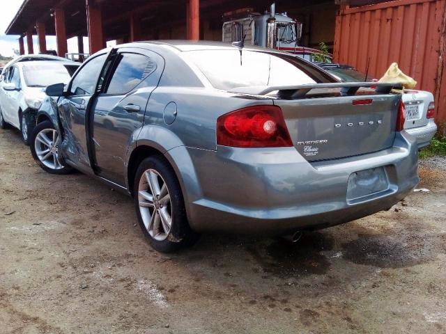 Photo 3 from auction – 2013 DODGE AVENGER SE with VIN 1C3CDZAG2DN757061