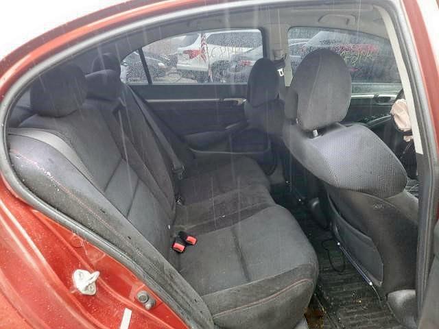 Photo 6 from auction – 2008 HONDA CIVIC SI with VIN 2HGFA55528H708140