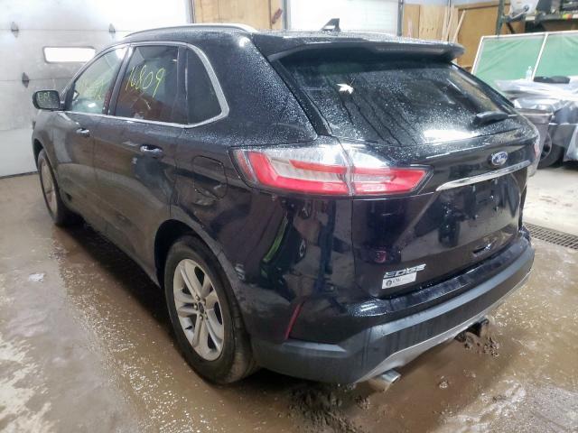 Photo 3 from auction – 2020 FORD EDGE SEL with VIN 2FMPK4J95LBB60550