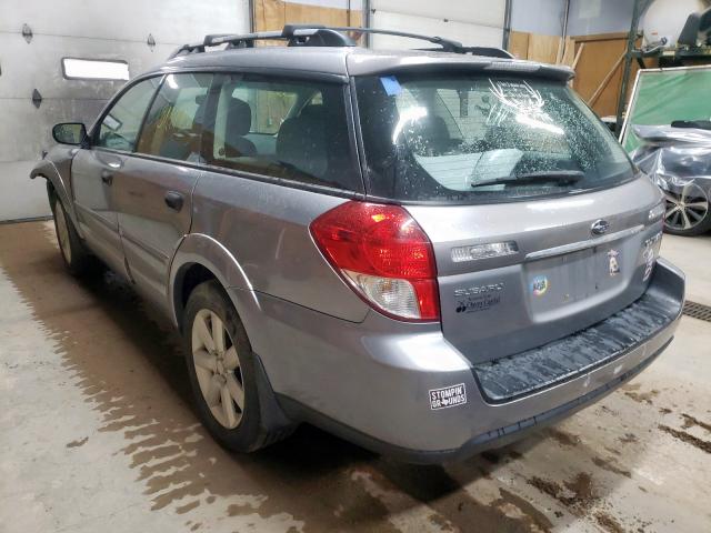 Photo 3 from auction – 2008 SUBARU OUTBACK 2. with VIN 4S4BP61C487360404