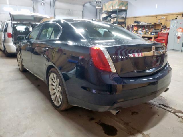 Photo 3 from auction – 2009 LINCOLN MKS with VIN 1LNHM94R39G620801