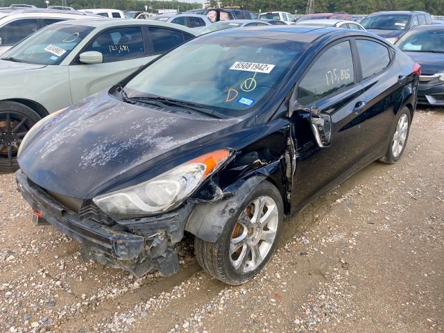 Photo 2 from auction – 2012 HYUNDAI ELANTRA GL with VIN 5NPDH4AE4CH100315