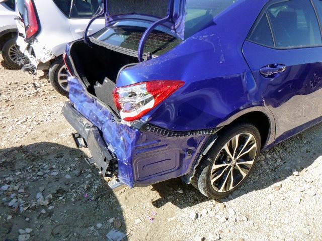 Photo 9 from auction – 2017 TOYOTA COROLLA L with VIN 5YFBURHE7HP726179