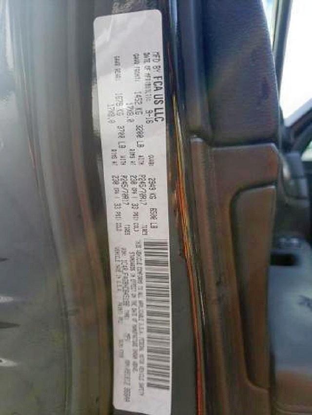 Photo 10 from auction – 2017 JEEP GRAND CHER with VIN 1C4RJFAG8HC645198