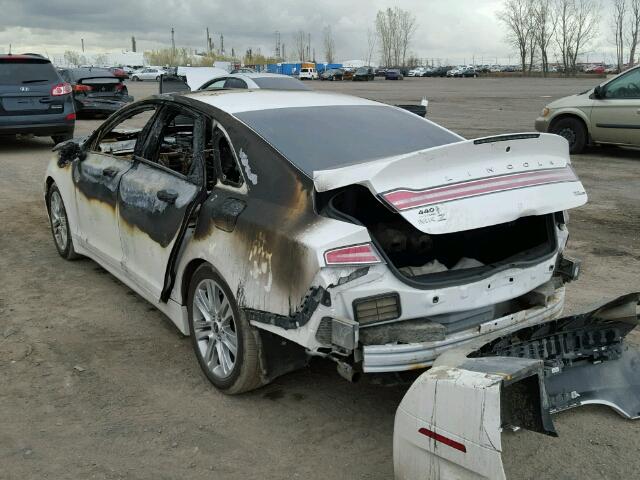 Photo 3 from auction – 2014 LINCOLN MKZ with VIN 3LN6L2G93ER813871