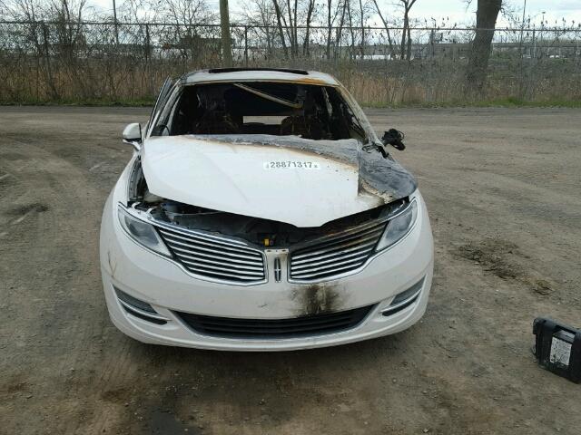 Photo 9 from auction – 2014 LINCOLN MKZ with VIN 3LN6L2G93ER813871