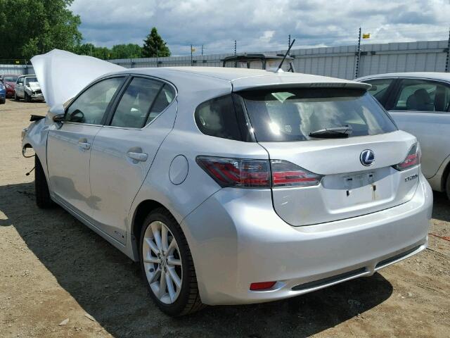 Photo 3 from auction – 2013 LEXUS CT200H with VIN JTHKD5BH3D2171296