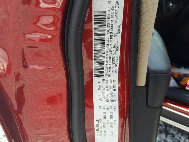 Photo 10 from auction – 2015 JEEP CHEROKEE with VIN 1C4PJMCS2FW725251