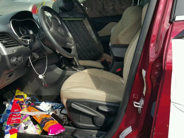 Photo 5 from auction – 2015 JEEP CHEROKEE with VIN 1C4PJMCS2FW725251