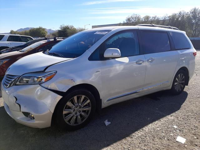 TOYOTA SIENNA XLE 2017 with VIN 5TDDZ3DC2HS162069 - Photo from auction
