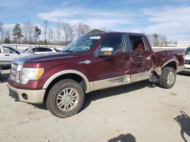 FORD F150 SUPER 2010 with VIN 1FTFW1EVXAKB98322 - Photo from auction