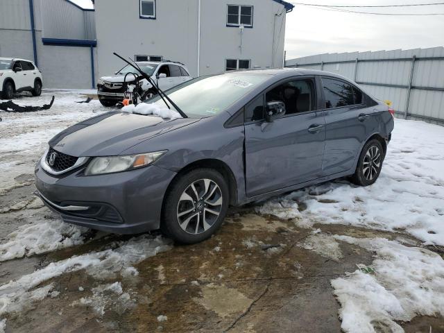 HONDA CIVIC EX 2014 with VIN 19XFB2F86EE236907 - Photo from auction