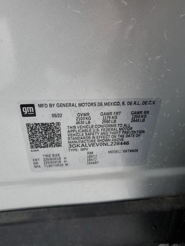 Photo 14 from auction – 2022 GMC TERRAIN SL with VIN 3GKALVEV0NL228446