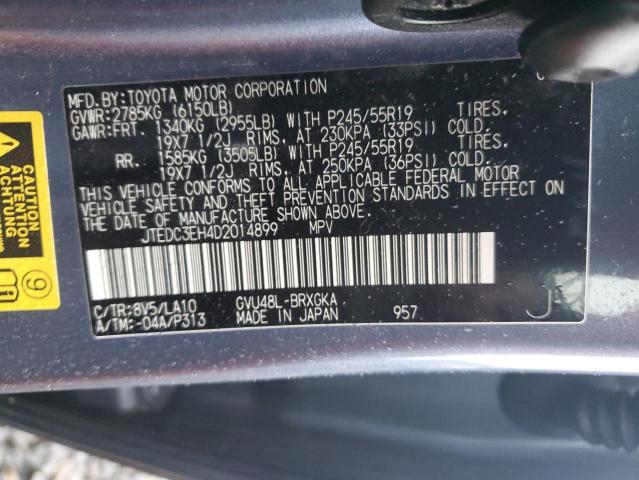Photo 14 from auction – 2013 TOYOTA HIGHLANDER with VIN JTEDC3EH4D2014899