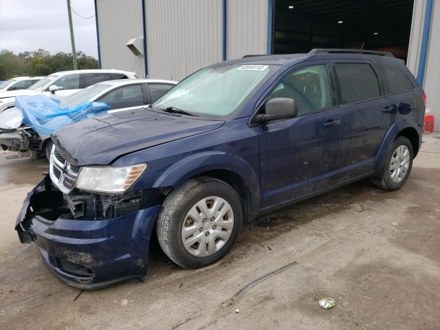 DODGE JOURNEY SE 2018 with VIN 3C4PDCAB4JT241553 - Photo from auction