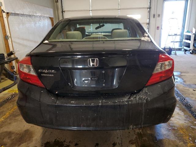 Photo 6 from auction – 2012 HONDA CIVIC LX with VIN 19XFB2F56CE377821