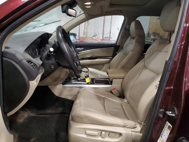 Photo 7 from auction – 2014 ACURA MDX TECHNO with VIN 5FRYD4H46EB018905