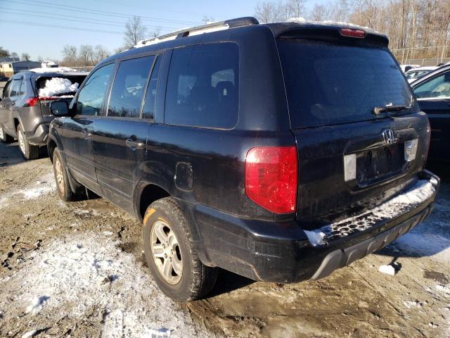 Photo 2 from auction – 2003 HONDA PILOT EXL with VIN 2HKYF18713H568371