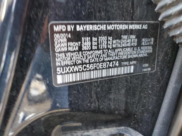 Photo 13 from auction – 2015 BMW X4 XDRIVE3 with VIN 5UXXW5C56F0E87474
