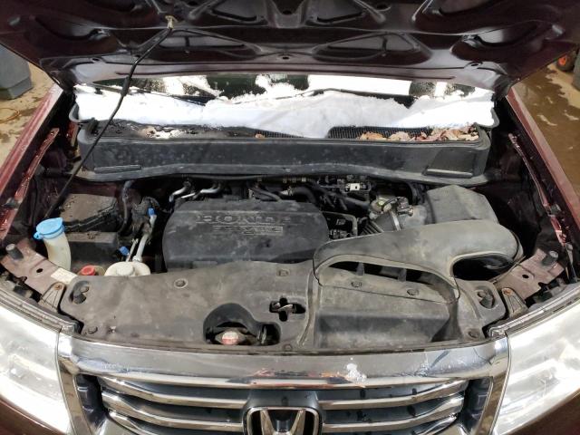 Photo 12 from auction – 2012 HONDA PILOT EXL with VIN 5FNYF4H50CB029352