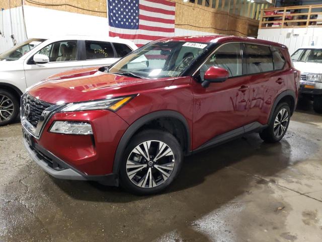 NISSAN ROGUE SV 2021 with VIN 5N1AT3BB2MC732769 - Photo from auction
