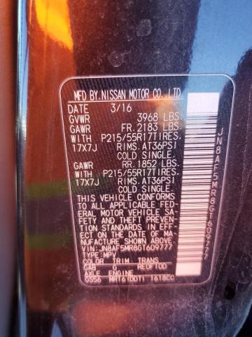 Photo 12 from auction – 2016 NISSAN JUKE S with VIN JN8AF5MR8GT609777
