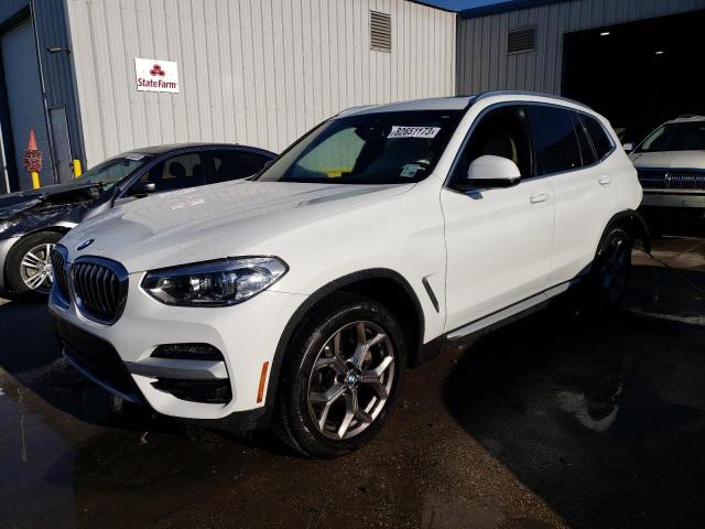 BMW X3 SDRIVE3 2021 with VIN 5UXTY3C0XM9E07510 - Photo from auction