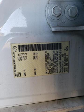 Photo 13 from auction – 2014 NISSAN MAXIMA S with VIN 1N4AA5AP6EC460091
