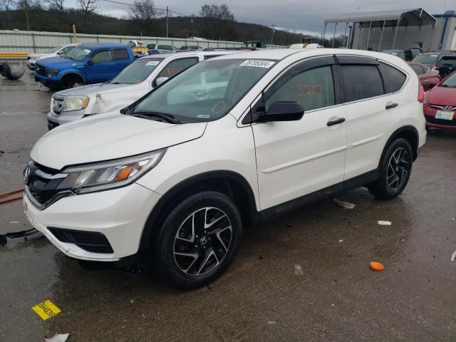 HONDA CR-V SE 2016 with VIN 5J6RM3H4XGL027116 - Photo from auction